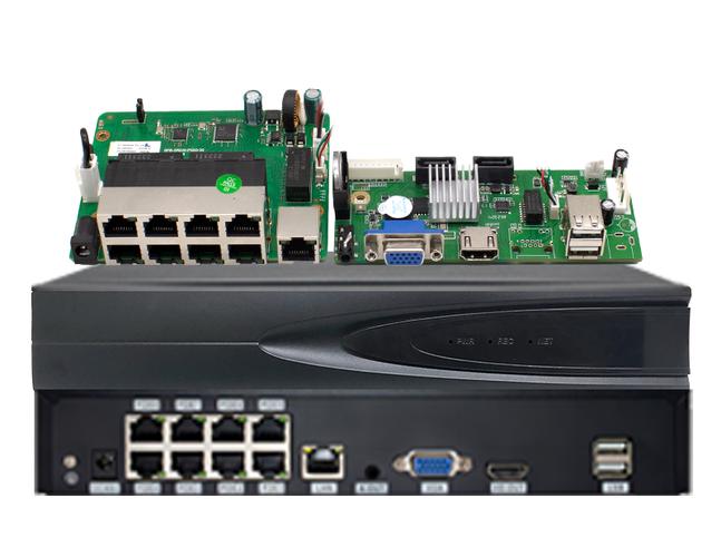 8路 AI POE NVR 单/双盘 深圳市芯睿视科技产品解析